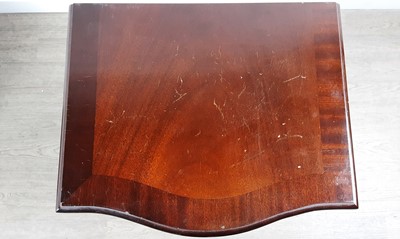 Lot 420 - TWO REPRODUCTION MAHOGANY CHEST OF DRAWERS