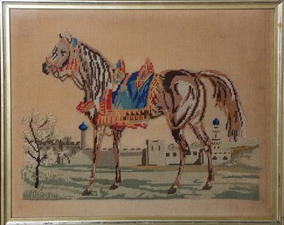 Lot 448 - VICTORIAN EMBROIDERY