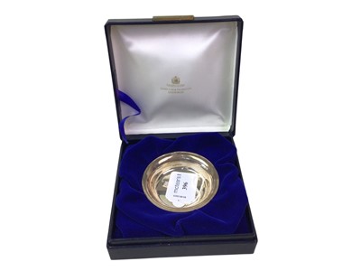 Lot 396 - SILVER CIRCULAR DISH