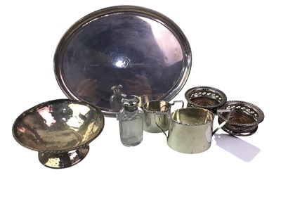 Lot 403 - VICTORIAN SHEFFIELD PLATE SALVER