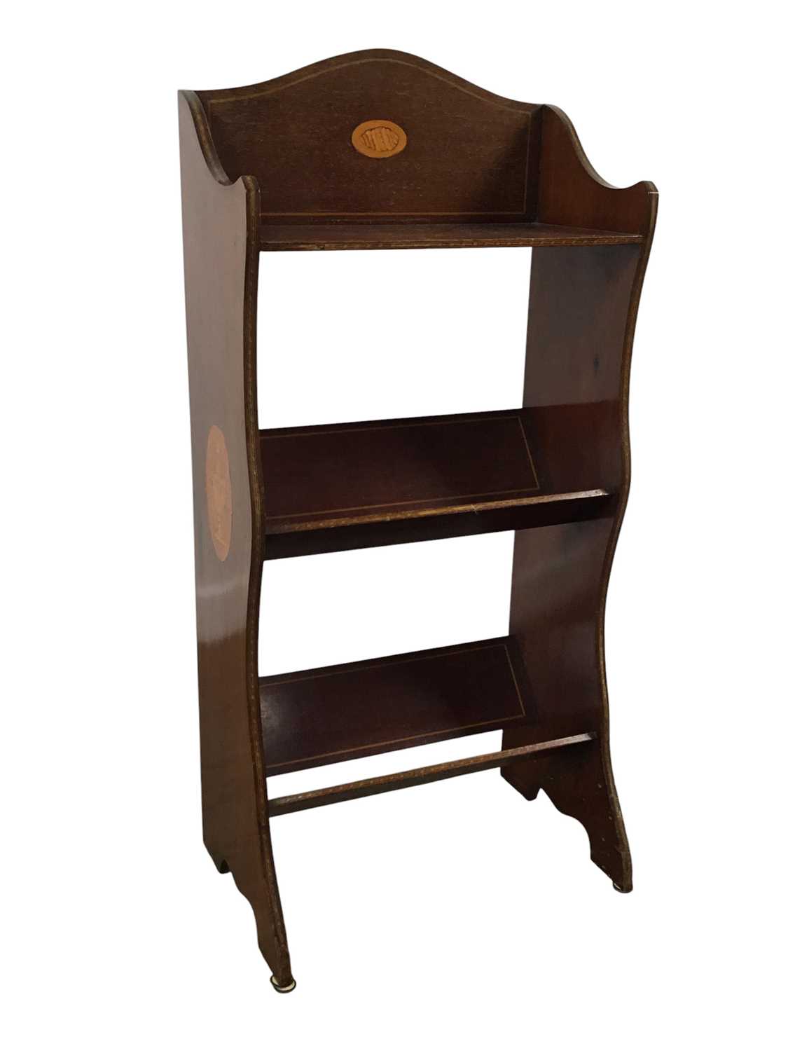 Lot 290 - EDWARDIAN MAHOGANY BOOKCASE