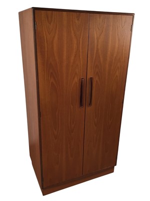 Lot 453 - MID CENTURY G-PLAN TEAK WARDROBE