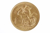 Lot 547 - GOLD SOVEREIGN DATED 1906
