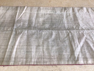 Lot 472 - CHINESE FABRIC PANEL