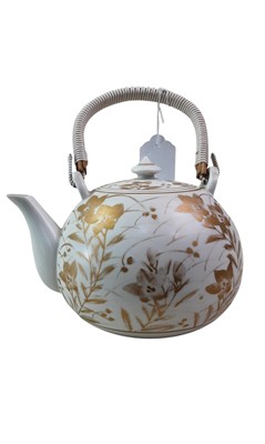 Lot 491 - PORCELAIN TEA SERVICE