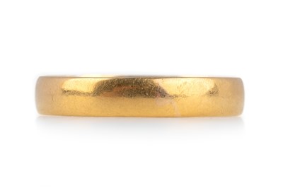 Lot 507 - TWENTY TWO CARAT GOLD WEDDING BAND