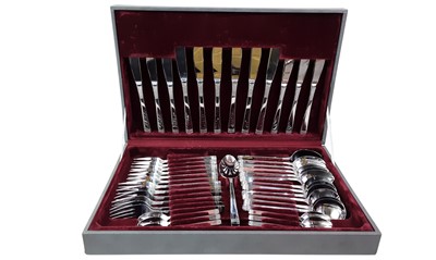 Lot 524 - STAINLESS STEEL SUITE OF CUTLERY