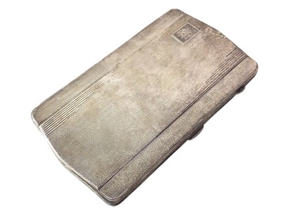 Lot 556 - SILVER CIGARETTE CASE