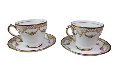 Lot 569 - TWO PART TEA SERVICES