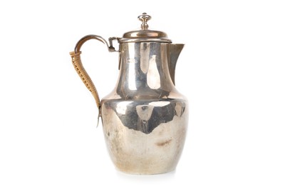 Lot 786 - SILVER ALE JUG