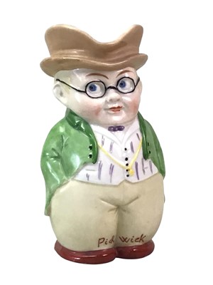 Lot 479 - GROUP OF CERAMIC FIGURES AND JUGS