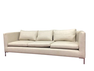 Lot 484 - LARGE CONTEMPORARY CHESTERFIELD SETTEE