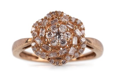 Lot 552 - PINK DIAMOND RING