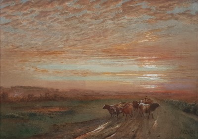 Lot 591 - * EDWARD J DUVAL (BRITISH 1838 - 1923)