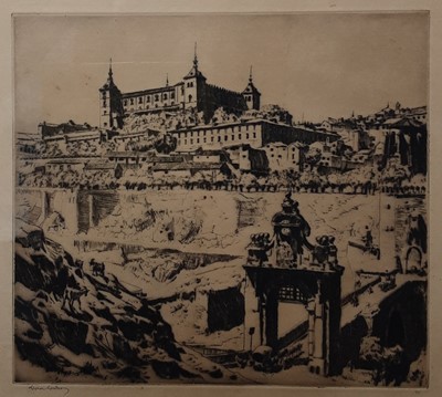 Lot 596 - SIR LIONEL ARTHUR LINDSAY (AUSTRALIAN 1874-1961)