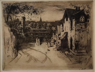 Lot 637 - SIR DAVID YOUNG CAMERON ARSA RSW RA RSA (SCOTTISH 1865 - 1945)