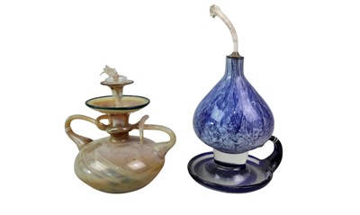 Lot 351 - GLASS OIL BURNER