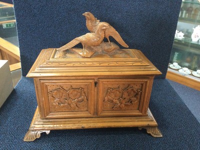 Lot 1302 - BLACK FORREST CIGAR BOX