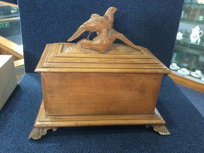 Lot 1302 - BLACK FORREST CIGAR BOX