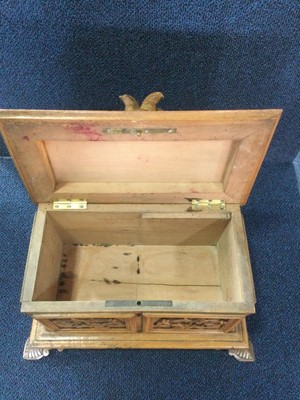 Lot 1302 - BLACK FORREST CIGAR BOX