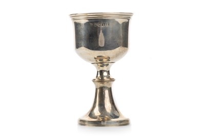 Lot 797 - SMALL WILLIAM IV SILVER COMMUNION GOBLET