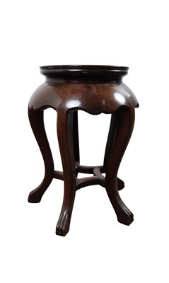 Lot 548 - CHINESE HARDWOOD PLANT TABLE