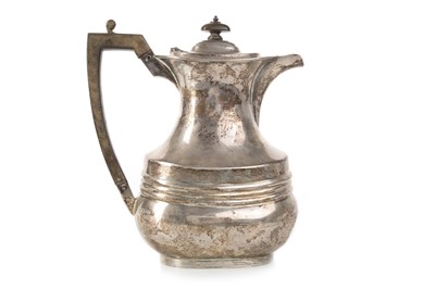 Lot 806 - GEORGE V SILVER COFFEE POT