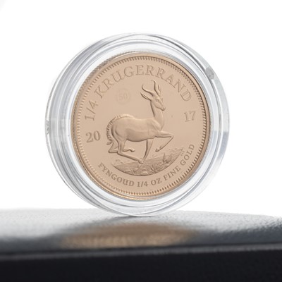 Lot 64 - GOLD QUARTER OUNCE KRUGERRAND