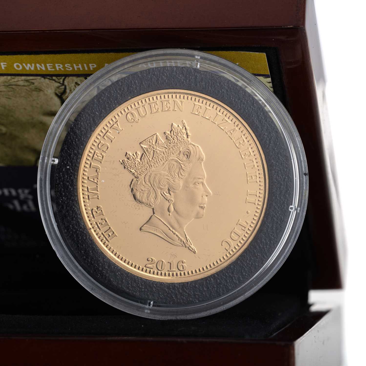 Lot 66 - THE 'LONG TO REIGN OVER US' DOUBLE GOLD SOVEREIGN