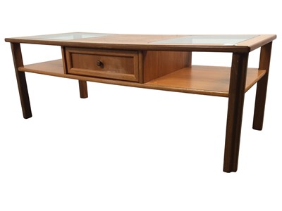 Lot 609 - MID CENTURY TEAK COFFEE TABLE