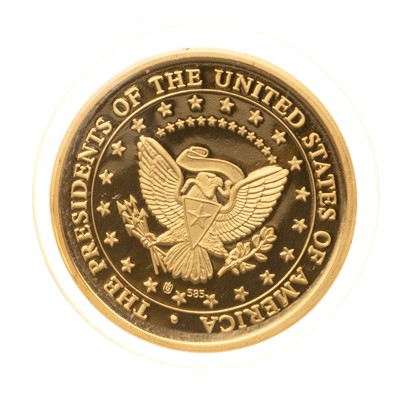 Lot 71 - 'PRESIDENTS OF THE USA IN GOLD' COIN, HARRY S. TRUMAN