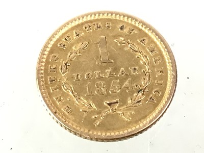 Lot 709 - UNITED STATES OF AMERICA GOLD ONE DOLLAR COIN