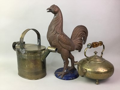Lot 734 - GROUP OF BRASS AND COPPER WARE