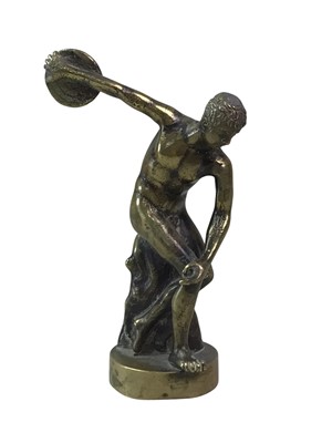 Lot 732 - BRONZE FIGURE