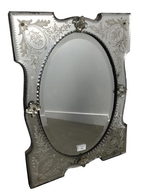 Lot 719 - VENETIAN WALL MIRROR