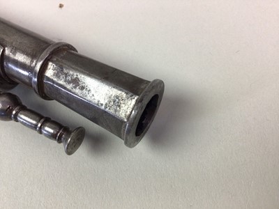 Lot 26 - SET OF THREE REPRODUCTION FLINTLOCK PISTOLS