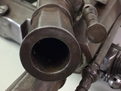 Lot 26 - SET OF THREE REPRODUCTION FLINTLOCK PISTOLS