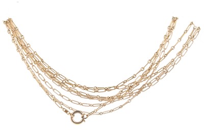 Lot 580 - GROUP OF NECKLACES