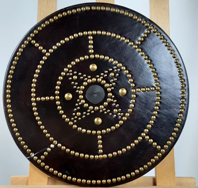 Lot 28 - TWO TARGE STYLE SHIELDS