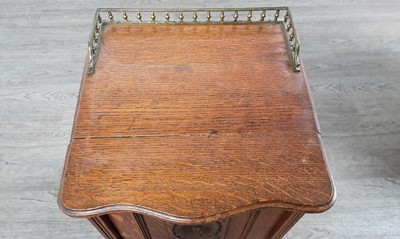 Lot 1309 - OAK COAL SCUTTLE