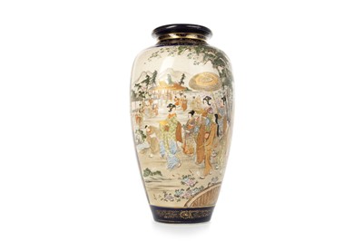 Lot 1174 - JAPANESE SATSUMA VASE