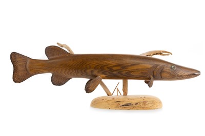 Lot 166A - ARTISAN HAND CARVED WOOD SCULPTURE