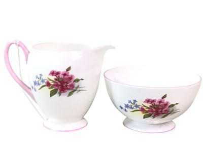 Lot 192 - SHELLEY PART TEA SERVICE