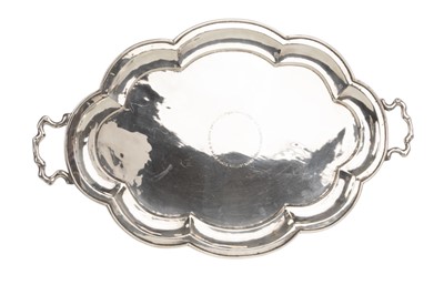 Lot 821 - BURMESE SILVER TRAY