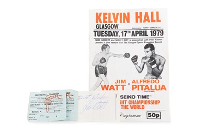 Lot 1736 - BOXING INTEREST, TWO PROGRAMMES