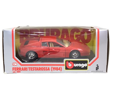 Lot 181 - SEVEN BBURAGO MODEL SPORTS CARS