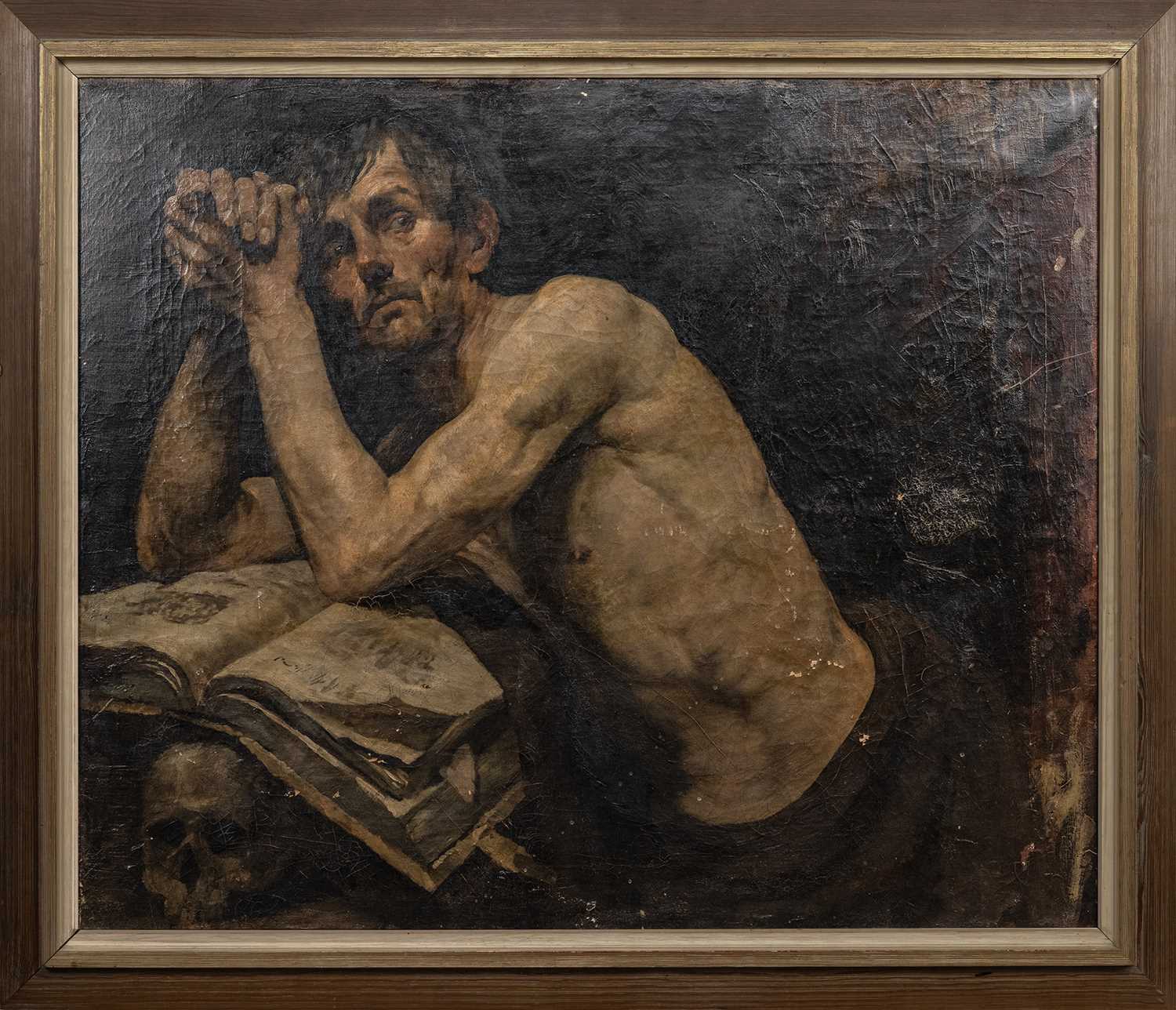 Lot 810 - ATTRIBUTED TO WILHELM LEIBL (GERMAN 1844 - 1900)