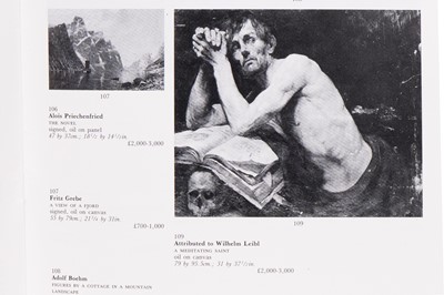 Lot 810 - ATTRIBUTED TO WILHELM LEIBL (GERMAN 1844 - 1900)