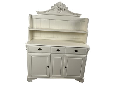 Lot 117 - CREAM PAINTED DRESSER