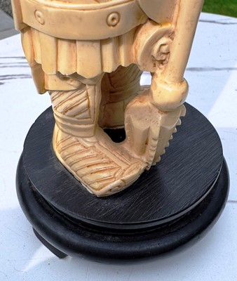 Lot 253 - CHINESE WARRIOR FIGURE